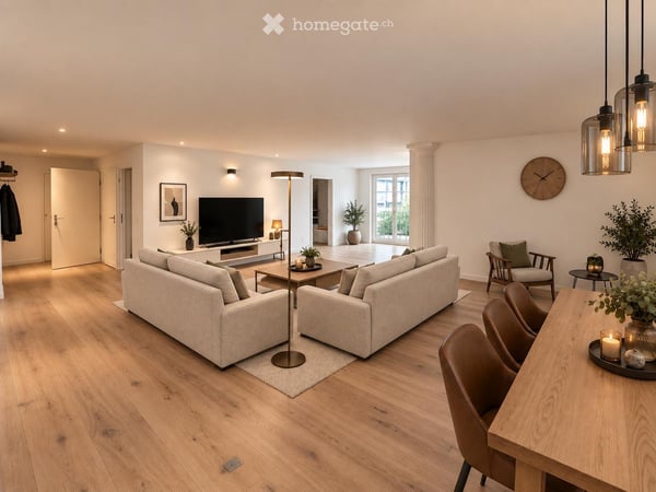 Großzügige 3.5 optional 4.5 Zimmer Erdgeschosswohnung mit Wintergarten und grossem Sitzplatz 5