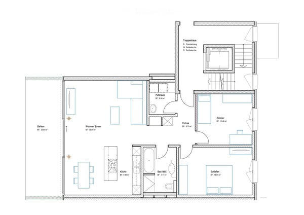 XL 3½ Zimmer Wohnung ǀ 94m2 Wohnfläche 8
