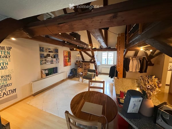 Charmante 1.5 Zimmer Dachwohnung (unbefristete Untermiete) 1