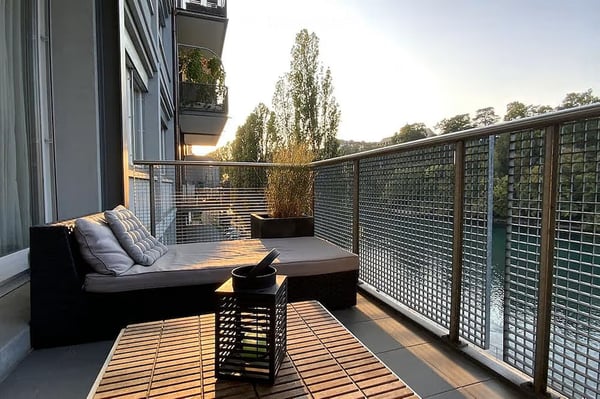 Möblierte 3-Zimmer-Wohnung mit Balkon und Lift in Genf – 60 m², 3. OG 13