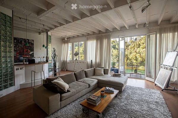 Möblierte 3-Zimmer-Wohnung mit Balkon und Lift in Genf – 60 m², 3. OG 18