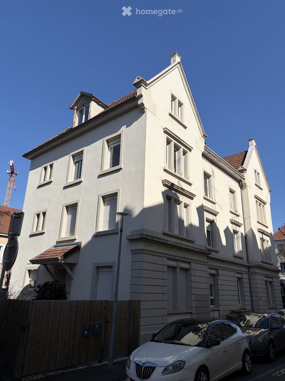 Duplex 101 m² | Altbau 1930 | Terrasse | 5 Min. bis Basel