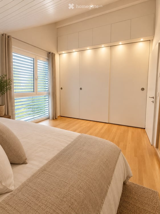 Semi-detached villa with large private garden and mountain view 8
