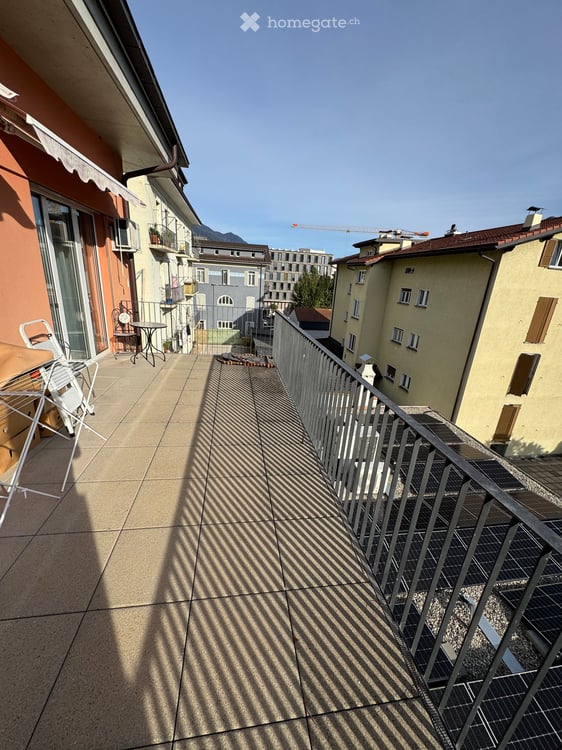 Appartamento di 3 1/3 locali nel centro di Locarno - Grande terrazza 2