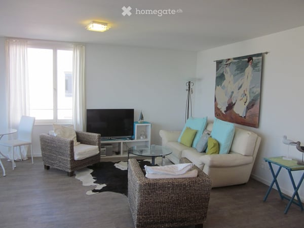Magnifique appartement meublé ou non, 4,5 pieces, 130m2, avec vue, à 2 pas de tout