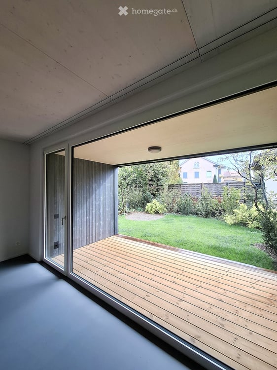 Erstvermietung 4.5 Zimmer-Wohnung in Doppeleinfamilienhaus mit Garten 4