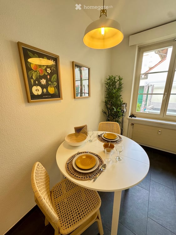 Exklusiv möblierte 1-Zimmerwohnung im St. Alban-Quartier 5