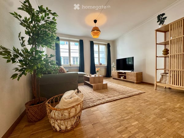 Exklusiv möblierte 1-Zimmerwohnung im St. Alban-Quartier 2