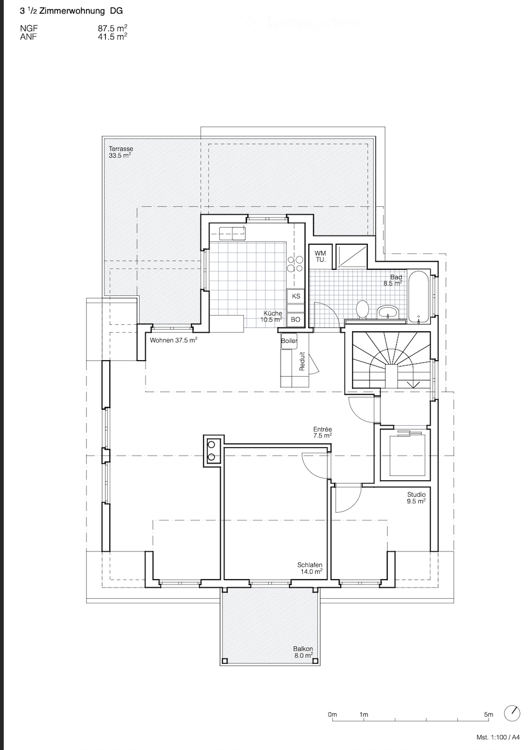 Terrassenwohnung in Luzern 4