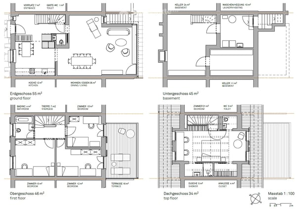 Komplett saniertes 5.5 Zimmer-Reiheneinfamilienhaus mit Garten im Hirzbrunnenquartier 12