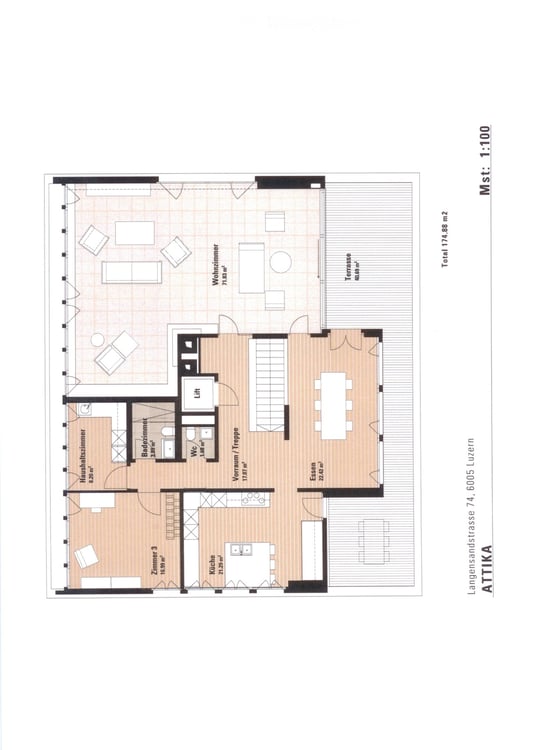 Exklusive 8-Zimmerattikamaisonnettewohnung 12