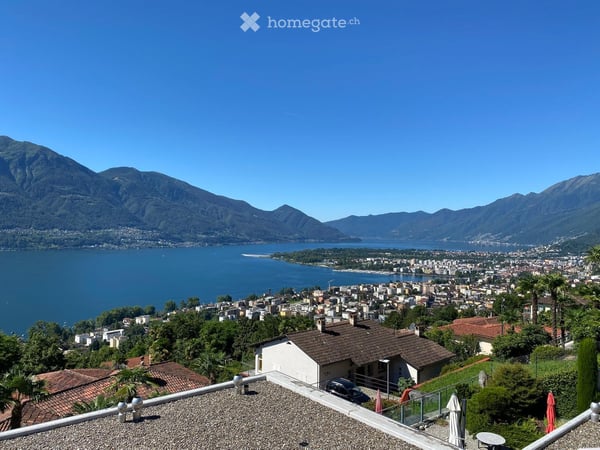 Möbilierte 2.5 Zimmerwohnung mit Top Aussicht