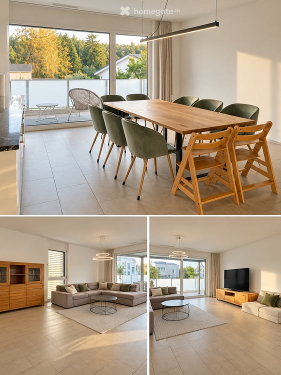 Moderne 4½-Zimmer-Wohnung mit 65 m² Balkonfläche in Fruthwilen