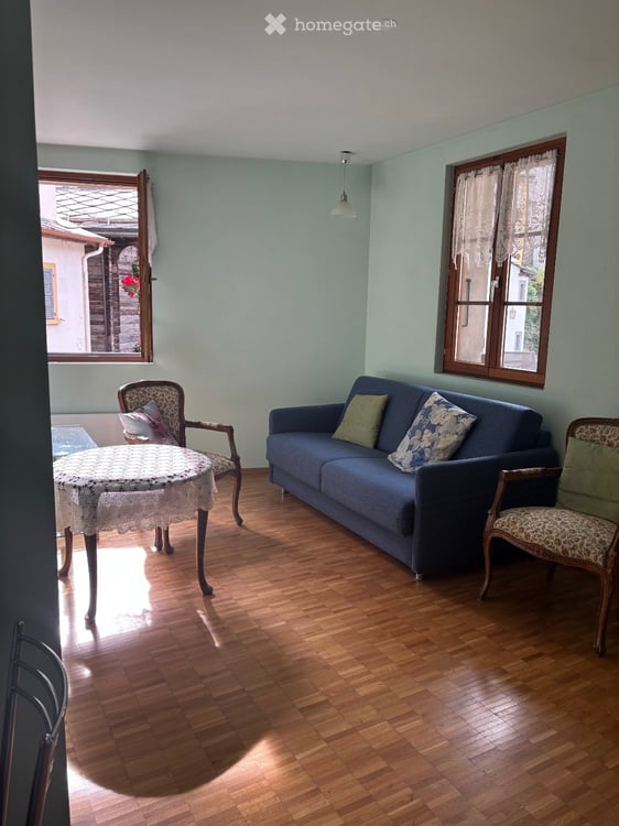 3.5 Zimmerwohnung mit Balkon in der historischen Altstadt von Visp - ruhig un zentral 2