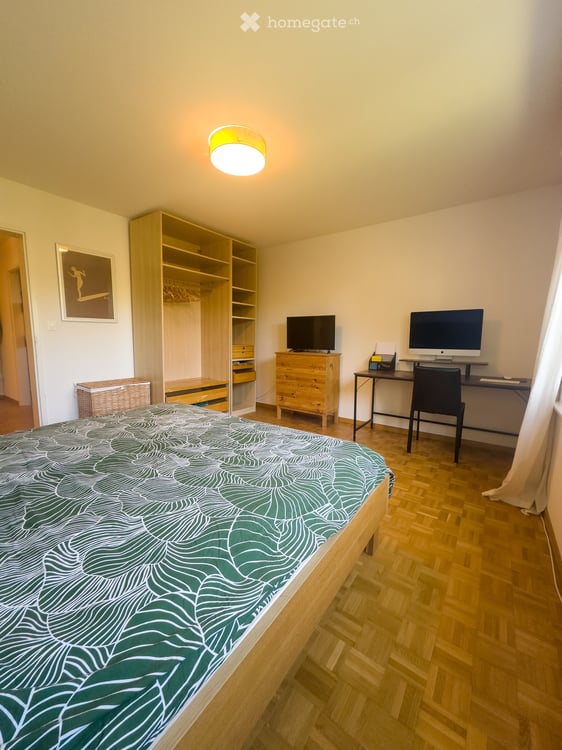 Möbelierte 3-Zimmer Garten-Wohnung (46 m²) in Zürich-Wollishofen | Untermiete ab März 3037 7