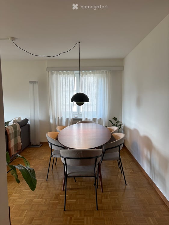 Helle, möblierte, befrustete 3.5-Zimmer-Wohnung mit zwei Terrassen in Zürich-Höngg 2