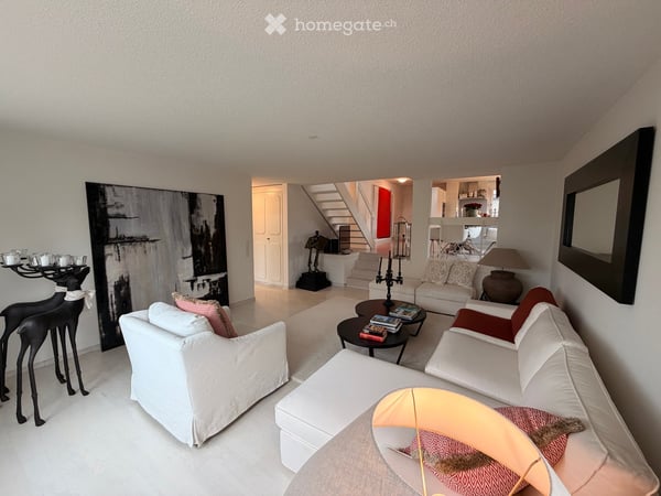 Exklusive Attikawohnung mit Galerie, Cheminée, unverbaubarem Weitblick, 2 TG-StPl., Uitikon-Waldegg 6