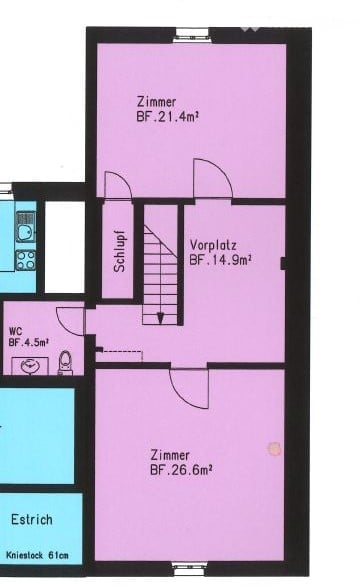 Duplex-/Maisonette-Wohnung in Wernetshausen 12