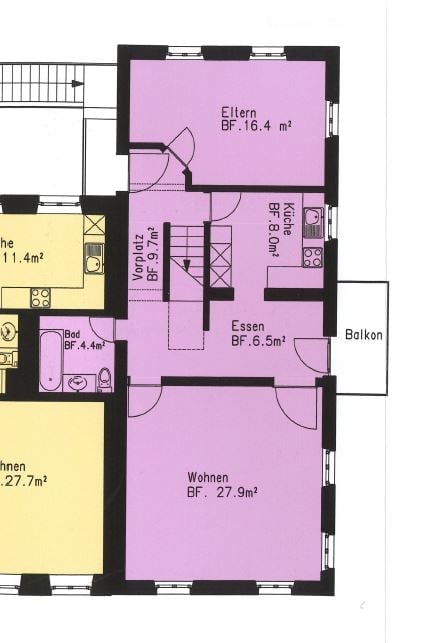 Duplex-/Maisonette-Wohnung in Wernetshausen 13