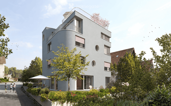 Elegantes Doppeleinfamilienhaus mit Garten im ruhigen Wohnquartier am Altstetterwald 4