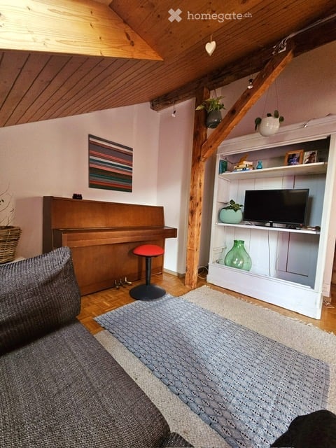 Nähe Bundesplatz,tolle 2.5 Dachwohnung, mit Dachbalken, Mezzanine 20m2 + Dachterrasse, ruhige Lage 2