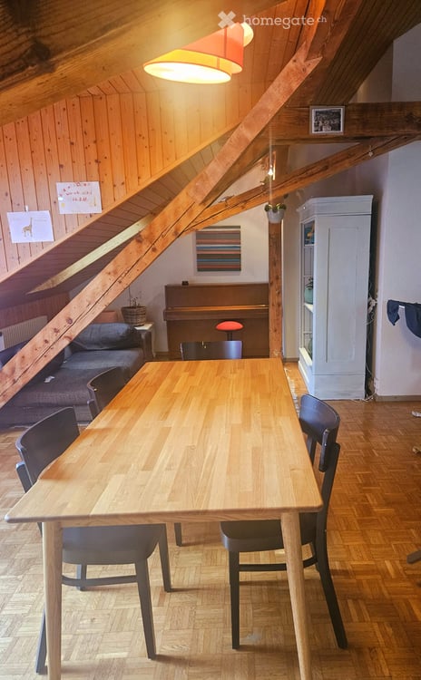 Nähe Bundesplatz,tolle 2.5 Dachwohnung, mit Dachbalken, Mezzanine 20m2 + Dachterrasse, ruhige Lage 1
