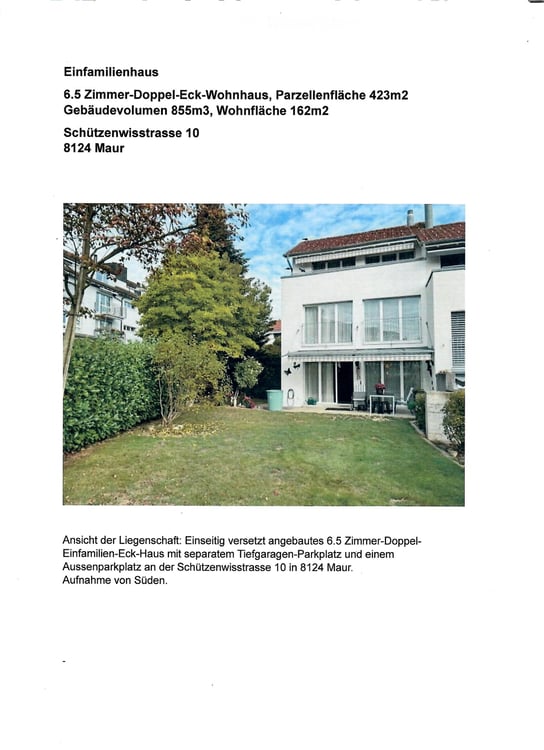 Doppel-Eck-Wohnhaus