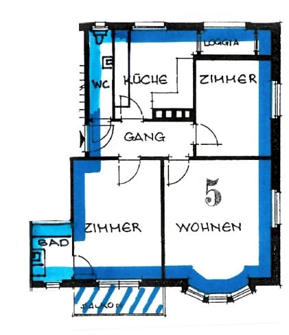 Schöne, frisch renovierte Wohnung an sonniger und ruhiger Lage 11