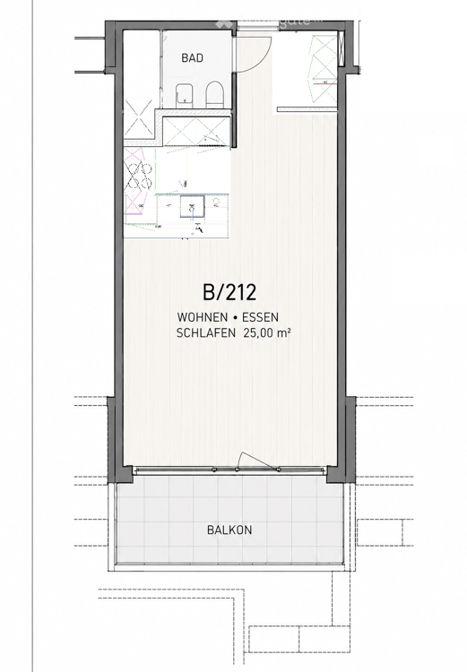 Neu sanierte Singlewohnung 8