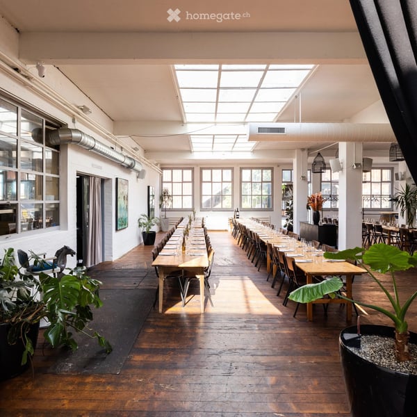 Gewerbefläche mit Eventcharakter, ca. 1'000 m² in Zürich-Binz