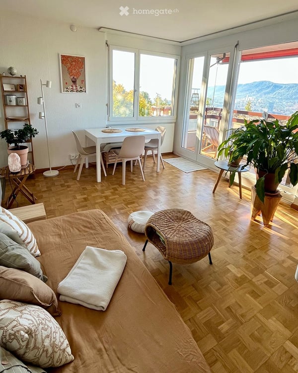 Gemütliche 1-Zimmer-Wohnung mit Balkon und Panoramablick in Zürich Höngg | Januar bis Juli 2027 2