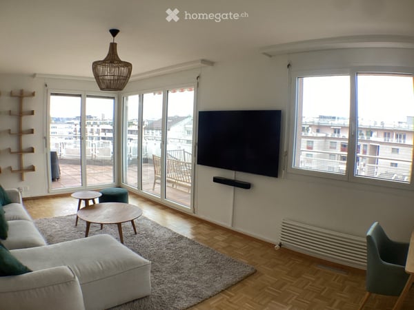 Bel appartement lumineux avec grande terrasse – Genève Plainpalais 1