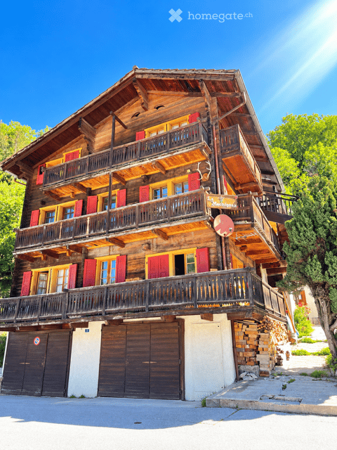 Appartement à rénover à Vissoie 1