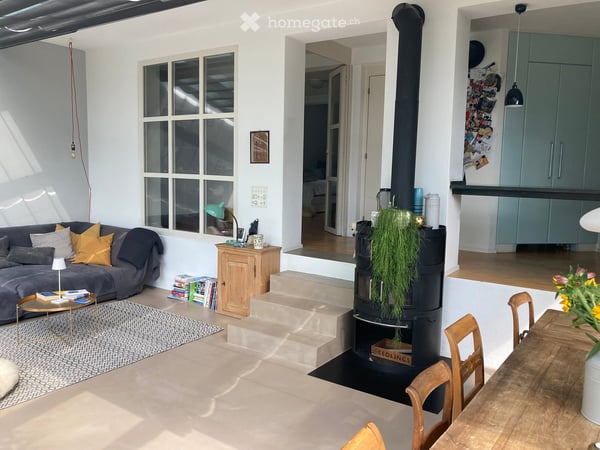 5½-Zimmer-Reiheneinfamilienhaus im Breite-Vogelsang-Quartier, mit Garten und Aussicht über die Stadt