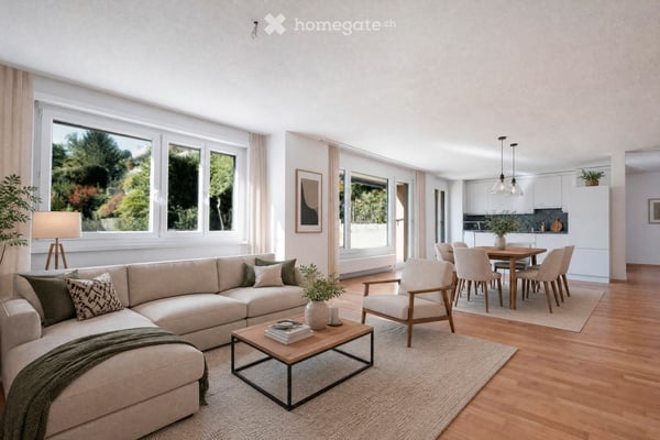 Grosszügige 4,5 Zimmer-Gartenwohnung in Zürich-Höngg 1