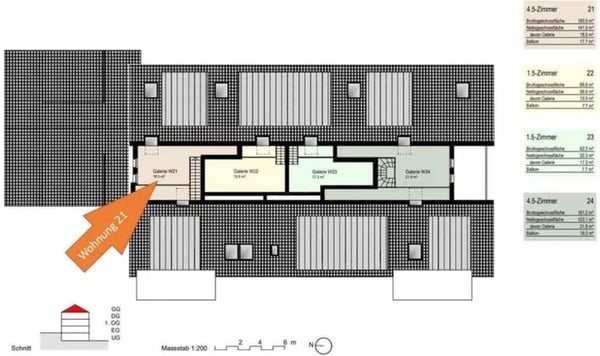 Dachwohnung in Fischingen 11