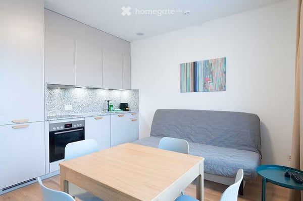 Stilvoll möblierte 1,5-Zimmer-Wohnung mit Balkon in Zürich-Altstetten (Hohlstrasse) 11