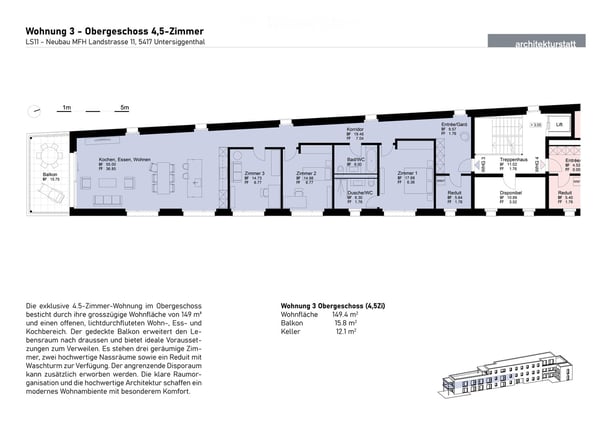 Modernes Wohnen mit Stil: 5 Hochwertige 4.5-Zimmer-Eigentumswohnungen 12