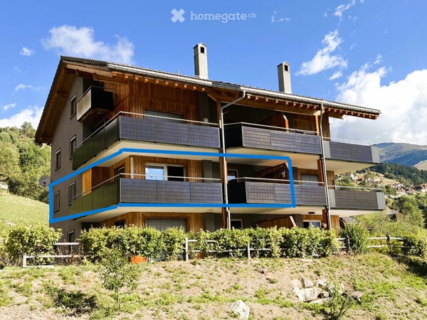 Hübsche Ferienwohnung in Waltensburg/Vuorz (Skigebiet Brigels)