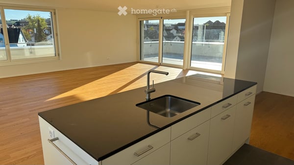 4.5 Zimmer Attikawohnung mit grossartiger Aussicht, ruhig, zentrale Lage