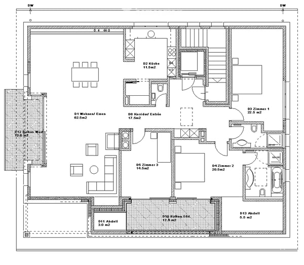 Moderne Dachwohnung mit See- und Fernsicht 10