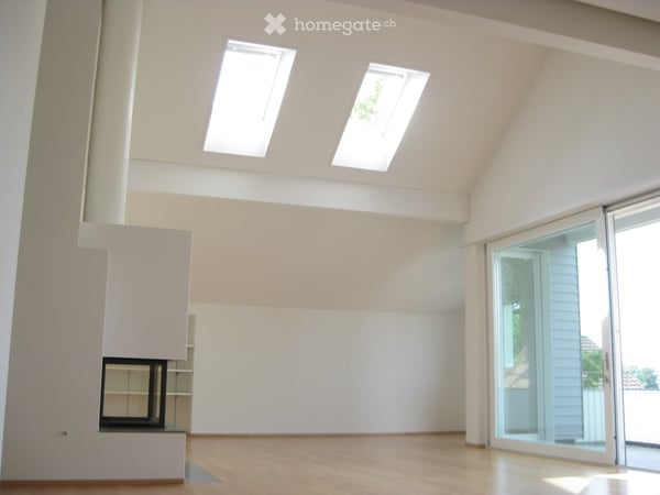 Moderne Dachwohnung mit See- und Fernsicht