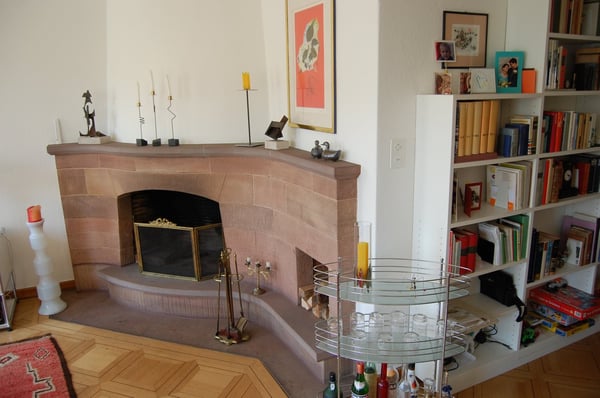 Traumhafte Wohnung mit Chemineé direkt am Rhein 4