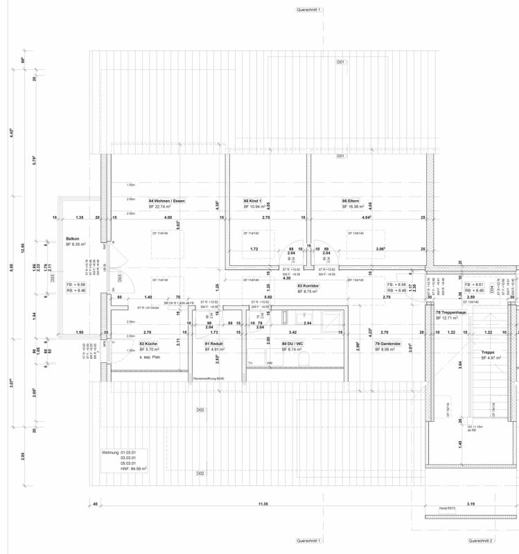 4-Zi. Dachgeschoss-Wohnung - MÖBLIERT