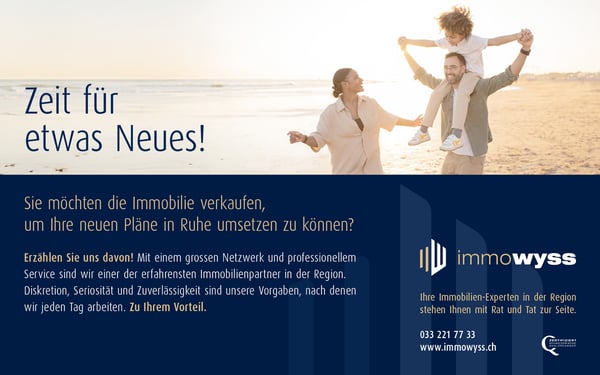 ImmoWyss - Architektonisch ansprechendes Chalet über dem Thunersee 11