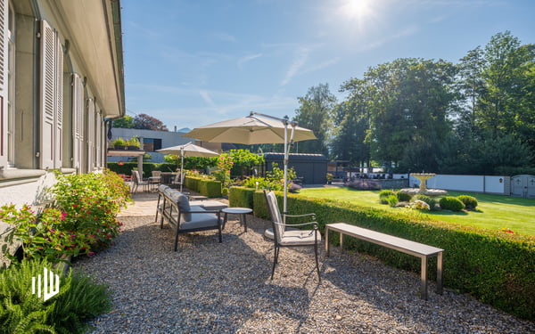 ImmoWyss -  Neubarocke Villa mit Dependance, Pavillon und Seeanstoss 9