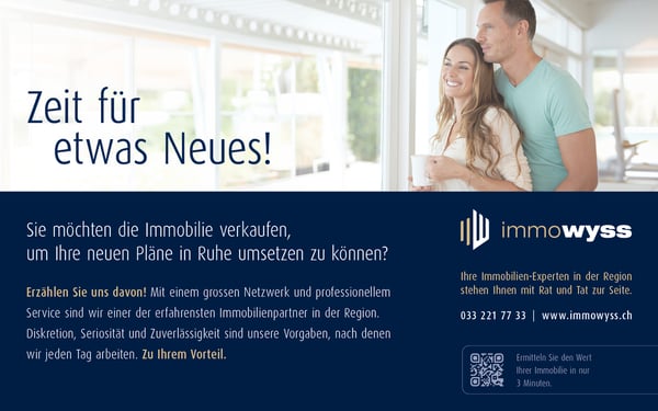 ImmoWyss - Casa Montis - Neue 3,5-Zimmer Ferienwohnungen in Erlenbach 13