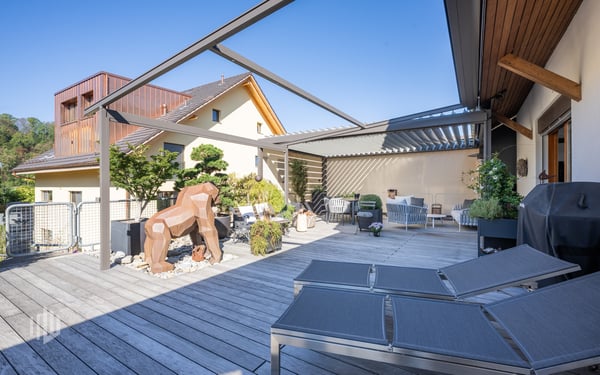 ImmoWyss - Grosszügige Maisonette-Dachwohnung mit Terrasse und Studio 2