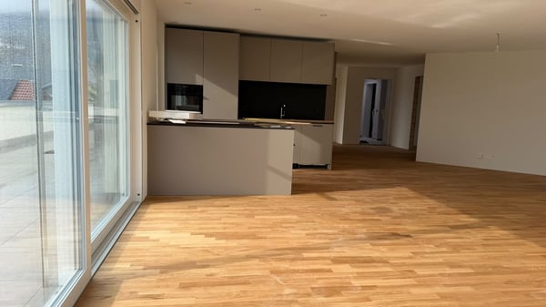 Helle 3.5-Zimmer-Dachwohnung mit grossem Balkon und schöner Aussicht 1