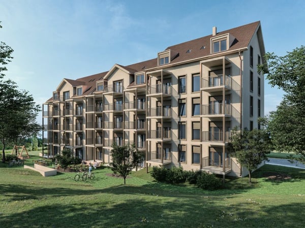 Wohnüberbauung DOMUM St. Gallen | Mehrgenerationswohnen mit Siedlungscoach, Fitnessstudio und vielem mehr 1